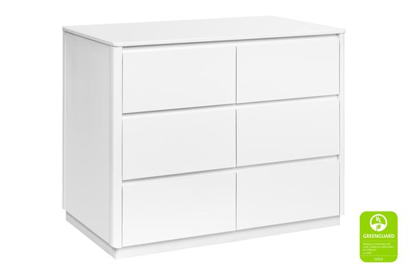 Babyletto Bento 6-Drawer Assembled Double Dresser in White