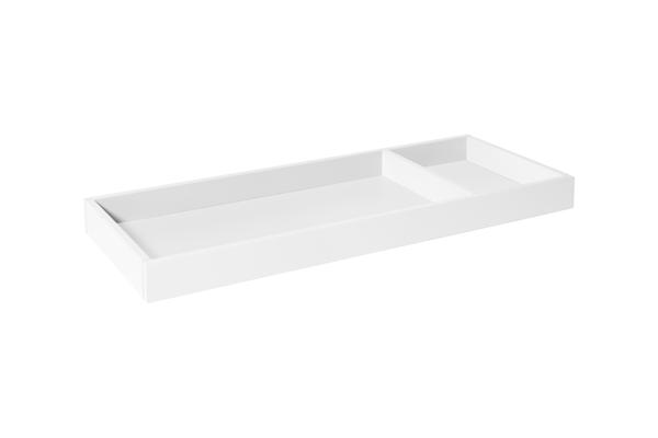M0619E,Universal Wide Removable Changing Tray in Ebony / Black White