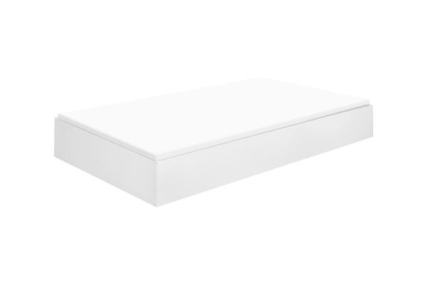 babyletto trundle bed and storage White