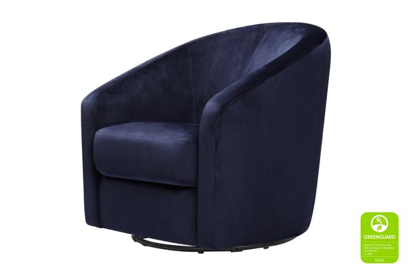 Madison Swivel Glider in Microsuede Fabric