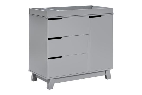 babyletto hudson 3 drawer dresser Grey