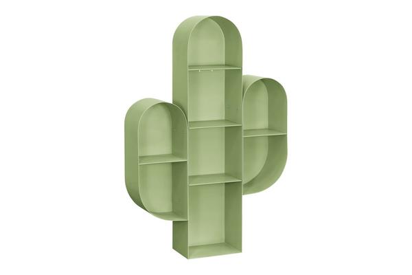 babyletto green cactus bookcase