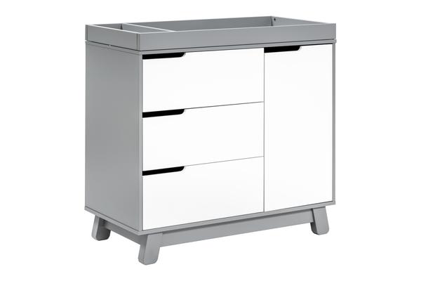 babyletto hudson 3 drawer dresser Grey / White