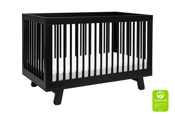 babyletto hudson crib Black