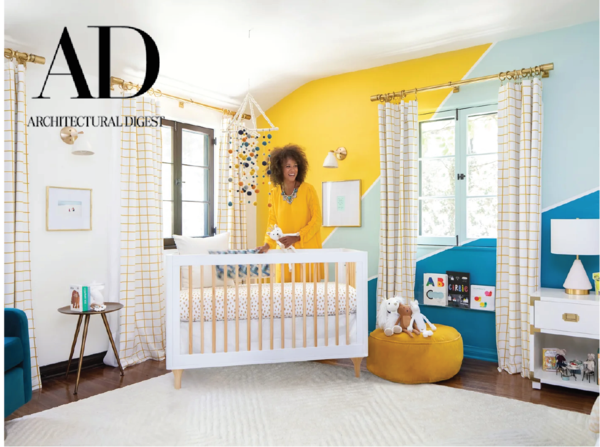 ARCHITECTURAL DIGEST: Jesse Tyler Ferguson Takes AD Inside His Son Beckett’s Bold, Bright Nursery image